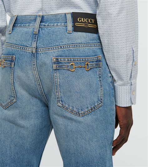 gucci ri ed womens jeans|Gucci straight leg jeans.